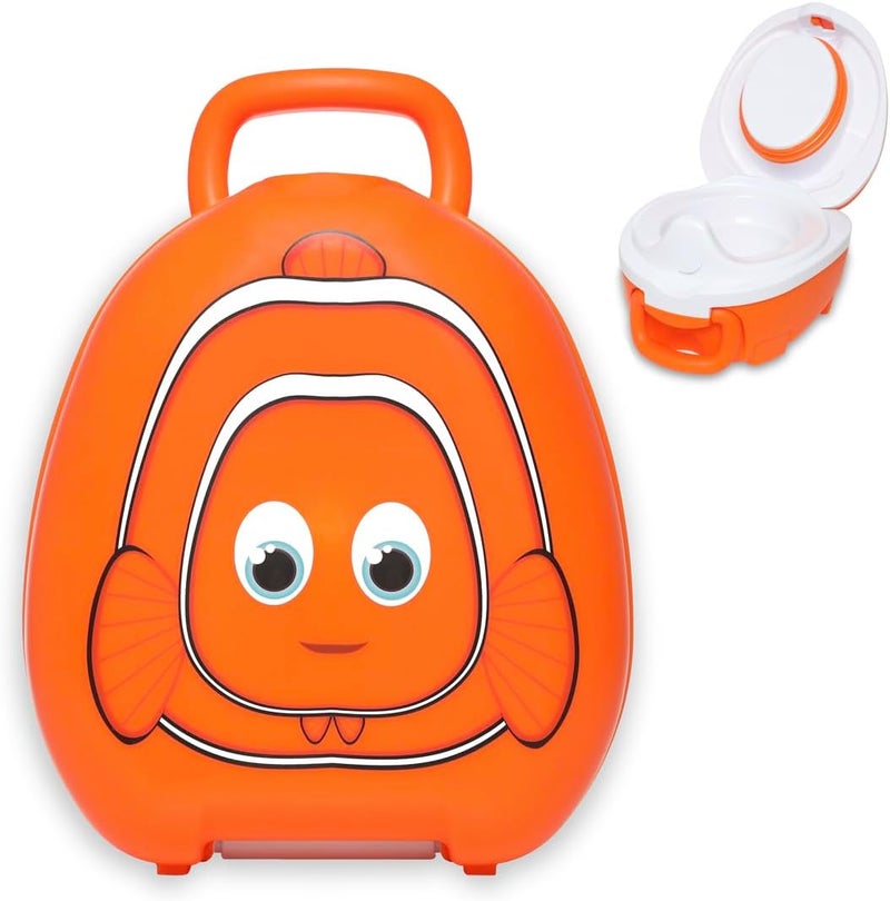 My Carry Potty - Clownfish Portable Toddler Toilet Seat for Travel and Home Use - Image 1